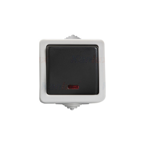 łącznik TEKNO HERMES zwierny LED 05-1080-143 czarny