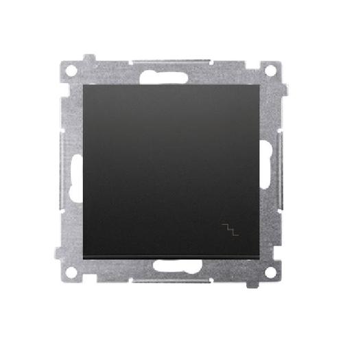 SIMON 54 wyłącznik schodowy szybkozłącza 10A 250V (moduł) czarny mat