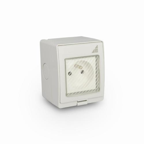 gniazdo pojedyncze natynkowe GPN IP55 "AQUA55"