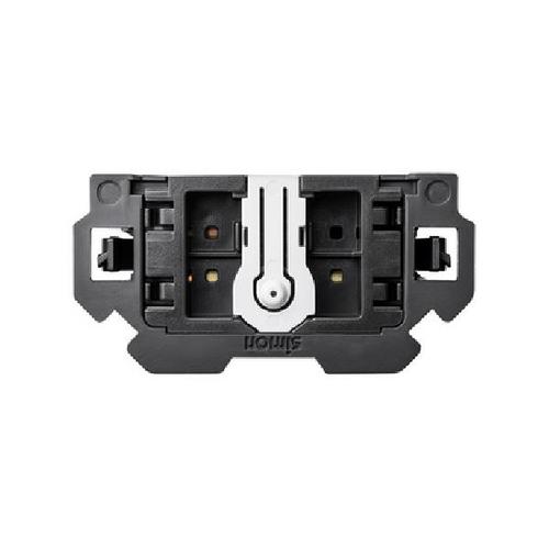 SIMON 100 przycisk zwierny naciskowy 1click 10A 250V (mechanizm 1/2, bez ramki montażowej)