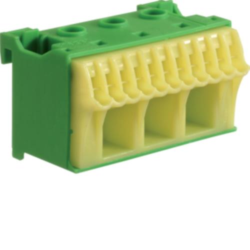 blok samozacisków QuickConnect ochronny, zielony, 3x16 +11x4mm2, szer. 60mm