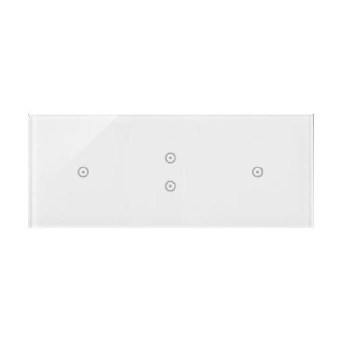 SIMON 54 TOUCH panel dotykowy S54 Touch 3 moduły 1 pole dotykowe + 2 pola dotykowe pionowe + 1 pole dotykowe biała perła