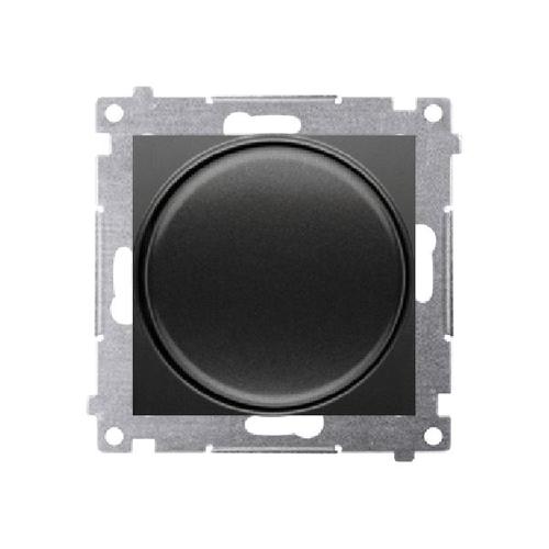 SIMON 54 ściemniacz obrotowy do LED ściemnialnych 230 V 2-250W (moduł) maks. 10 źródeł LED czarny mat
