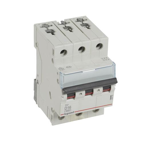 wyłącznik nadprądowy S 303 3P D 16A 6000A SERII TX3, Legrand