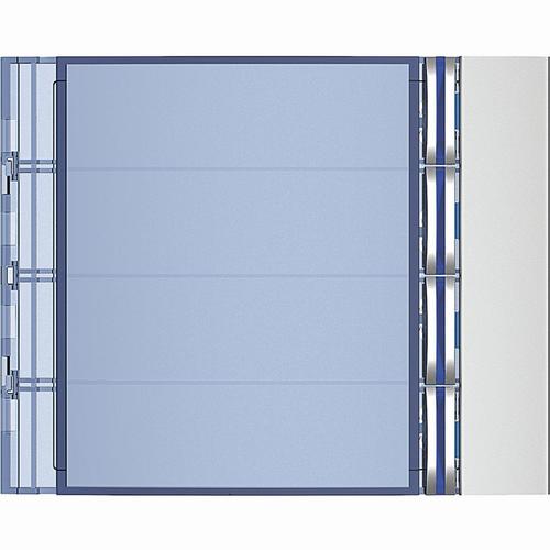 plakietka modułu z przyciskami SFERA - 4 przyciski - aluminium Bticino