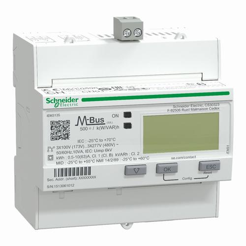 licznik energii elektrycznej PowerLogic trójfazowy 63A kl 1 MID M-Bus