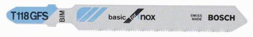 brzeszczot do wyrzynarki T 118 GFS Basic for Inox (1op.=5szt)