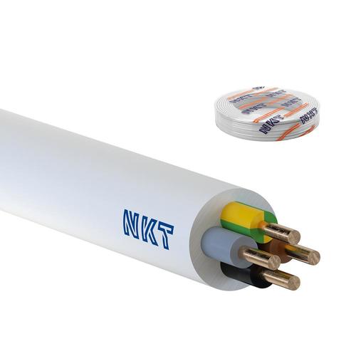 przewód instalacyjny YDYżo 4x1,5 450/750 wielożyłowy z izolacją PVC biały