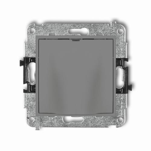 mechanizm MINI wypustu kablowego szary mat