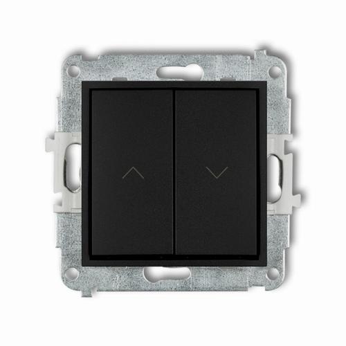 MINI Mechanizm łącznika zwiernego żaluzjowego czarny mat