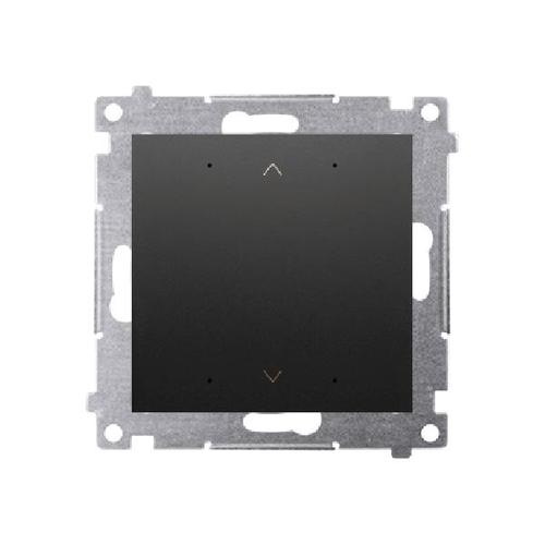 SIMON 54 GO sterownik przyciskowy żaluzjowy sterowany smartfonem WiFi 2x5A 230V (moduł) czarny mat