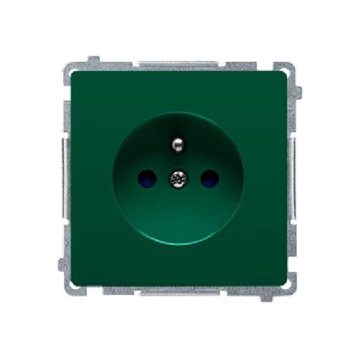 SIMON BASIC WMUW-00111x-Z021 Gniazdo wtyczkowe z uziemieniem (moduł), z przesłonami torów prądowych, 16A, 250V~, zaciski...