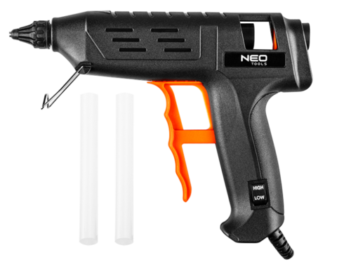 Pistolet klejowy 11 mm, 80W, regulacja temperatury