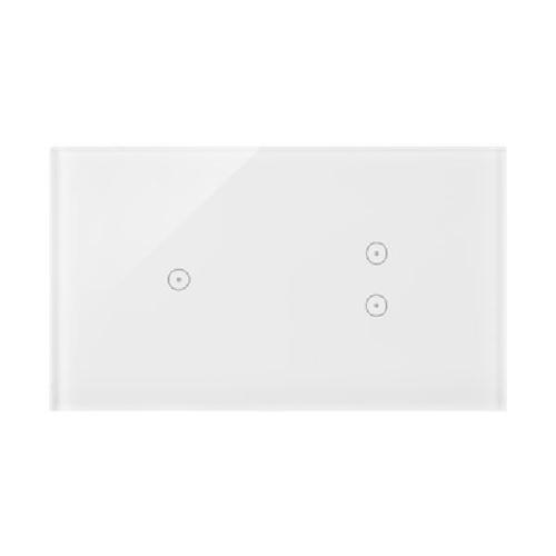 SIMON 54 TOUCH panel dotykowy S54 Touch 2 moduły 1 pole dotykowe + 2 pola dotykowe pionowe biała perła