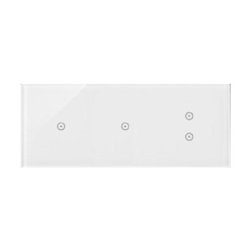 SIMON 54 TOUCH panel dotykowy S54 Touch 3 moduły 1 pole dotykowe + 2 pola dotykowe pionowe biała perła