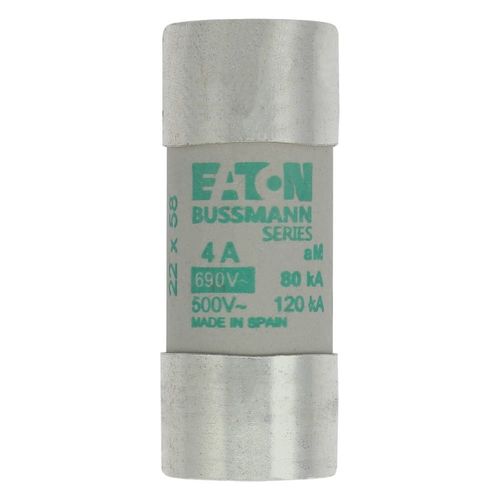 C22M4 wkładka cylindryczna 22 x 58 mm 4A AM 690V AC