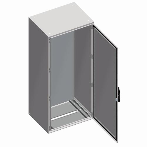 obudowa stojąca Spacial SM drzwi pełne z płytą montażową 1800x 800x 500mm