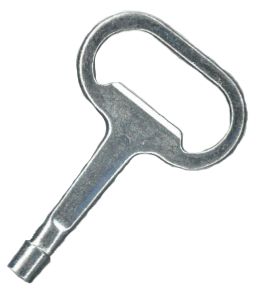 klucz do zamka metalowy widelki