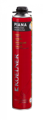 pianka montażowa pistoletowa KOELNER 750ml całoroczna