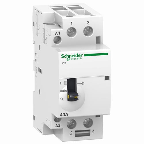 Stycznik modułowy Acti9 iCT50r40-20-230 40A 2NO 50/60Hz 220/240 VAC