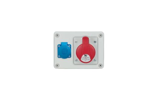 Rozdzielnica R-BOX 150, 1x16A/5p, 1x250V