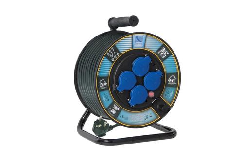 przedłużacz bębnowy 3x1.5 H05VV-F 30m 4xGZ16A +termik B.1115-250GZI-30