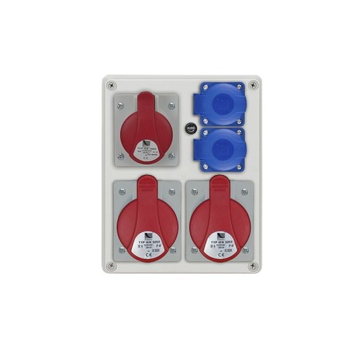 Rozdzielnica R-BOX 240/ 1x16A/5p, 2x32/5, 2x230V