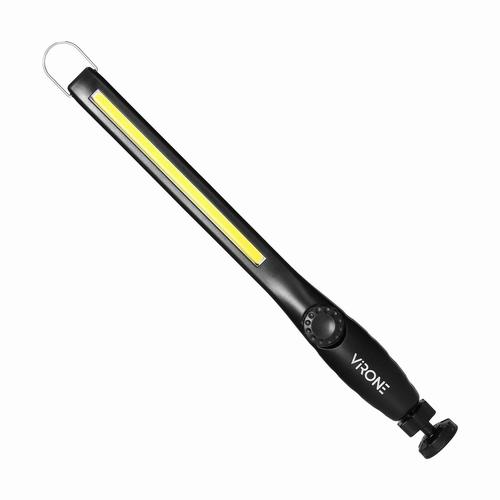 latarka warsztatowa LED 10W, 400lm, 2000mah, fukcja ściemniania, magnes, zawiesie