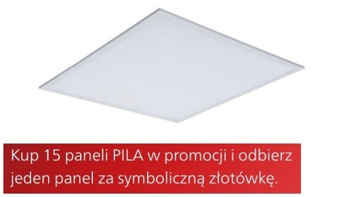panel LED RC007B 40W 4000lm 4000K LED40S/840 PSU I W60L60 NOC PILA gwarancja 2 lata