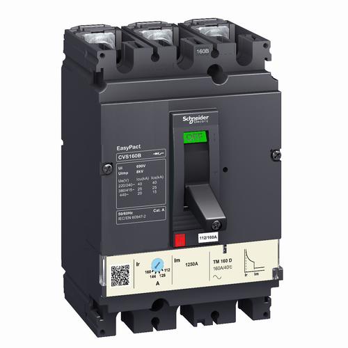 wyłącznik 25kA , wyzwalacz TMD160A 3P LV516303 Compact CVS