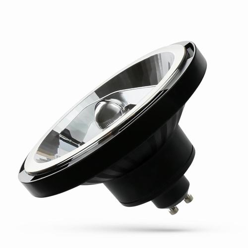 żarówka LED AR111 GU10 230V 12W SMD 45st NW czarna SPECTRUM