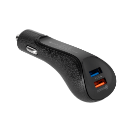 ładowarka samochodowa REBEL 2xUSB 5100mA 15W z funkcją Quick Charge 3.0