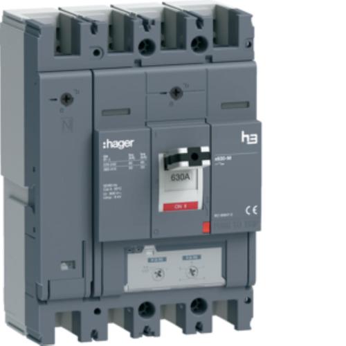 MCCB Wyłącznik mocy h3 x630 TM 4x630A 50kA