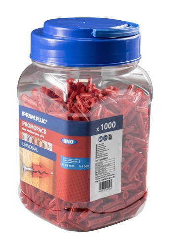 koszulka 6x28 czerw. fi06 słoik 1000szt R-PFKT-UNO 06/600 3,5-5,0 KOELNER