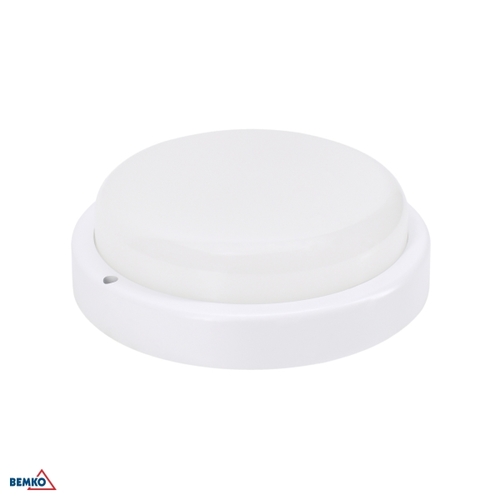 oprawa LED KANLO okrągła 12W 4000K 1150LM IP54 biała CZ. MIKR.
