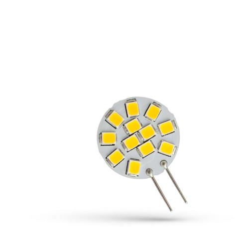 żarówka LED G4 12V 1,2W 12LED WW SPECTRUM