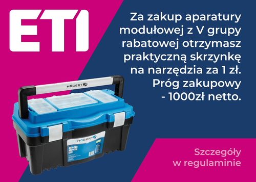 skrzynka narzędziowa 22' z organizerami HT7G064 HOEGERT