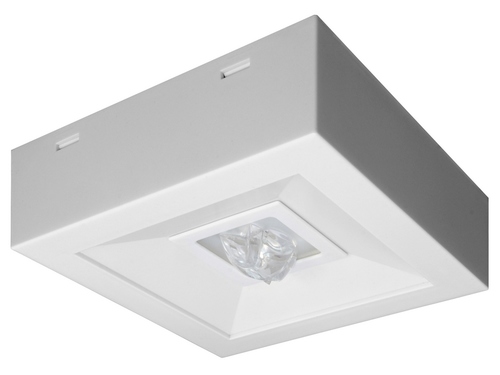oprawa LOVATO N LED 3W 360lm (opt. koryt.) 3h jednozadaniowa AT biała