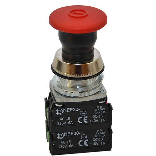 przycisk NEF30-UDR2X2Y czerwony