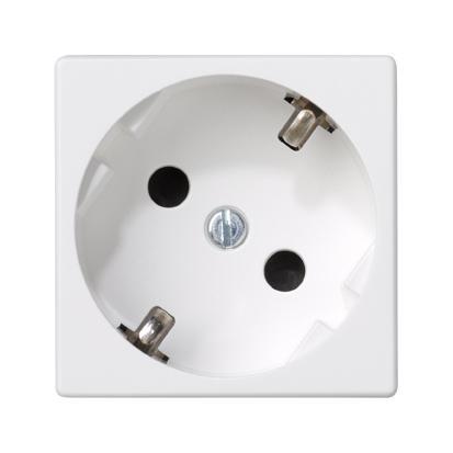 SIMON CONNECT TSC-K01-9 gniazdo K45 schuko 16A/230V~; czysta biel
