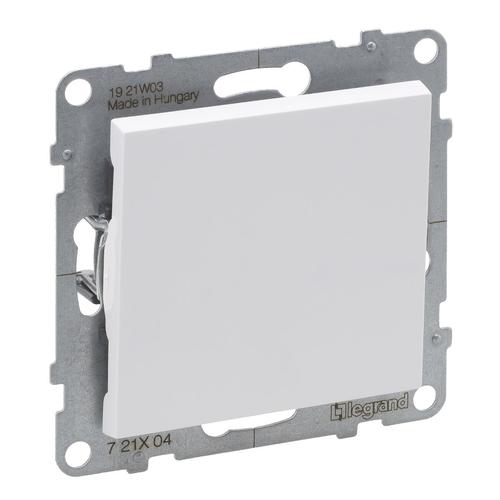 łącznik jednobiegunowy SUNO 16 AX - 250 V - zaciski automatyczne, biały, Legrand