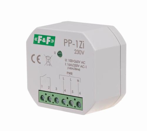 przekaźnik elektromagnetyczny, 1Z 16A, montaż podtynkowy,U=100-265V AC,styk:1Z 16A (160A/20ms)