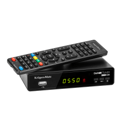 tuner DVB-T2 H.265 HEVC Kruger&Matz