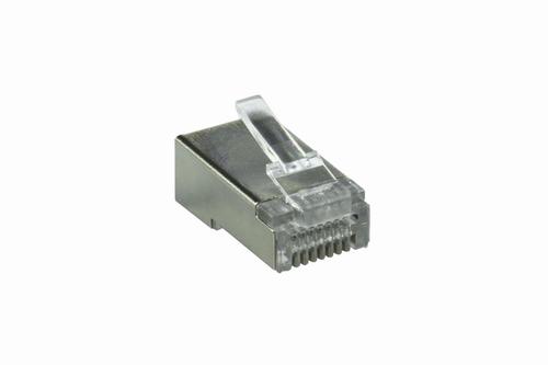 wtyk RJ45 STP kat. 6 przelotowy uniwersalny (8P8C)