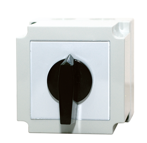 łącznik krzywkowy 4G10-56-PK /1-2/ 10A 3p w obudowie 4G10-56-PK-R014