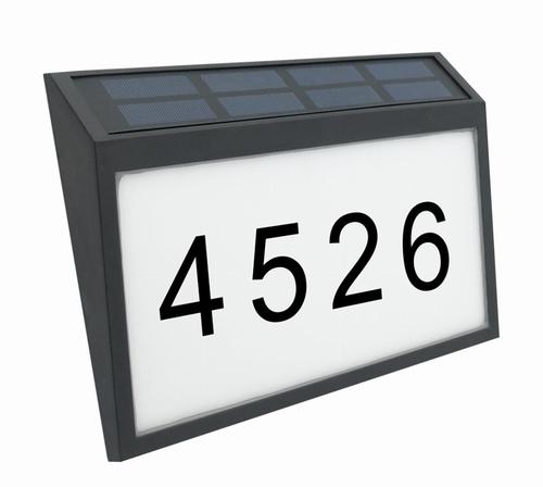 oprawa solar ścienna 1W 50lm 1.2Vx1200mAh 740 IP44 2V