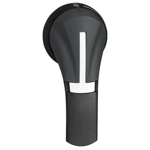 uchwyt obrotowy bezpośredni boczny prawy czarny IP65 100/400A