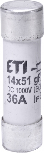 wkładka topikowa cylindryczna PV CH14x51 gPV 32A 1000V DC