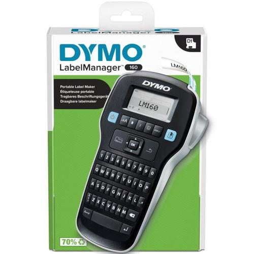 drukarka etykiet DYMO LabelManager 160, klawiatura QWERTY