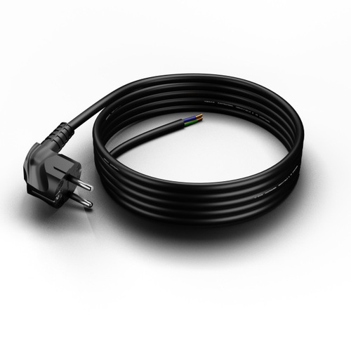 przewód+wtyczka PP-50/3M/3X1,5/OMY ŻO
